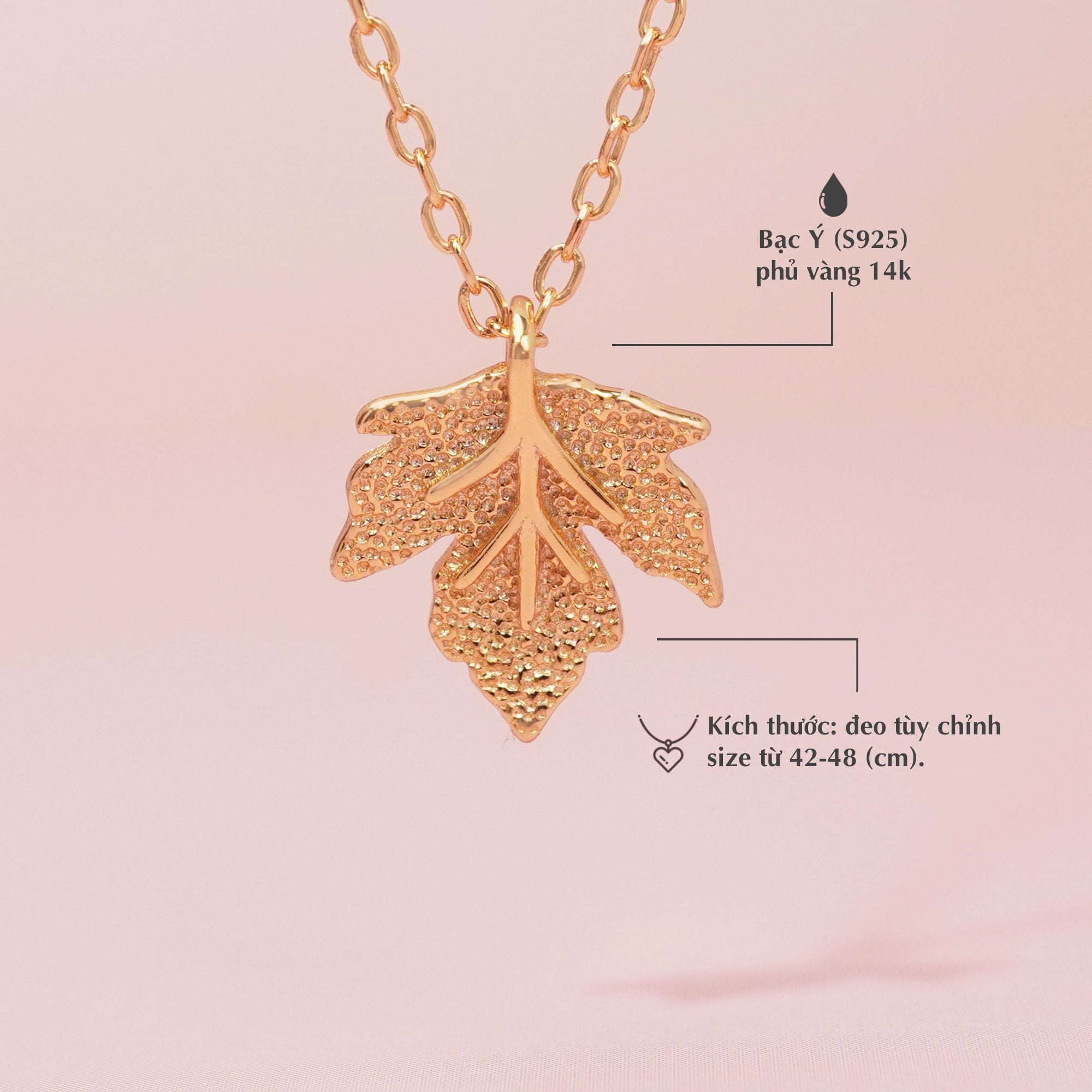 Dây Chuyền Lá Phong