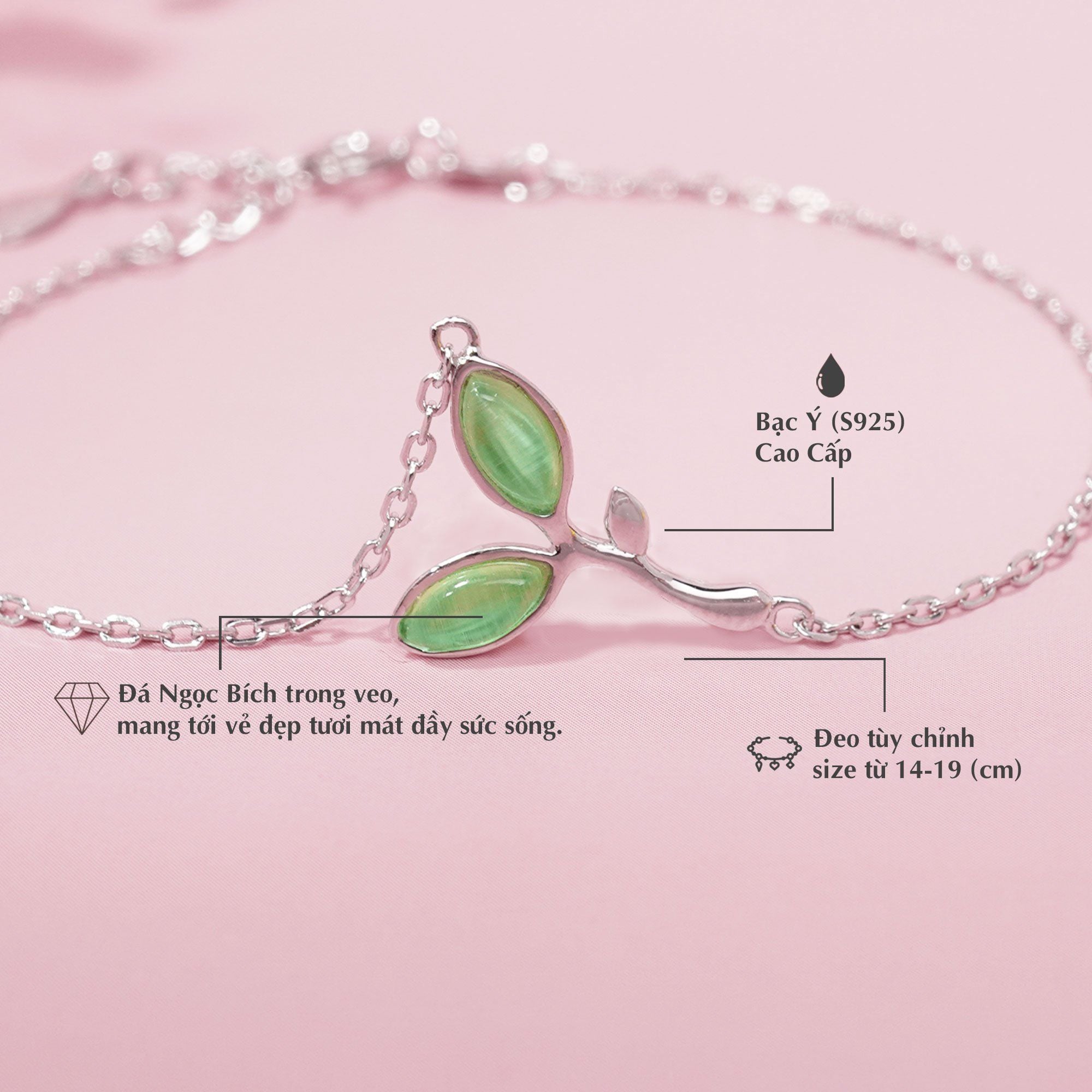 Lắc Tay Mầm Cỏ