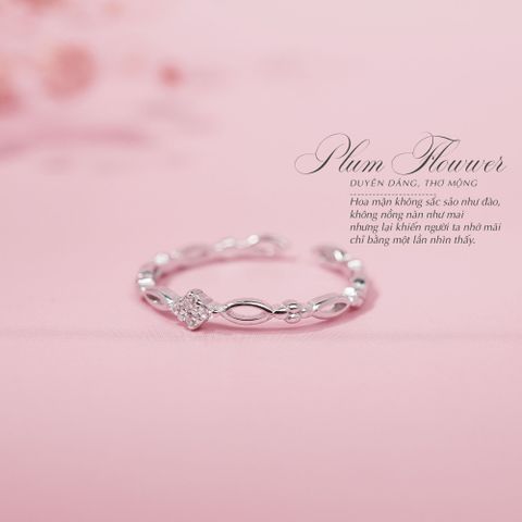 Nhẫn Plum Flowwer