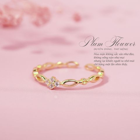 Nhẫn Plum Flowwer