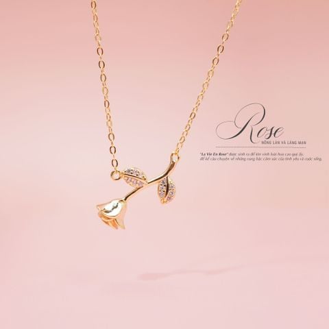 Dây Chuyền Hoa Hồng