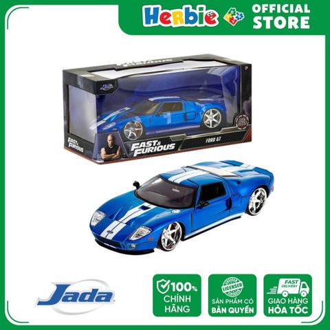 Đồ Chơi Xe Mô Hình JADA TOYS Fast & Furious 2005 Ford GT 1:24 97177 - Herbie toys