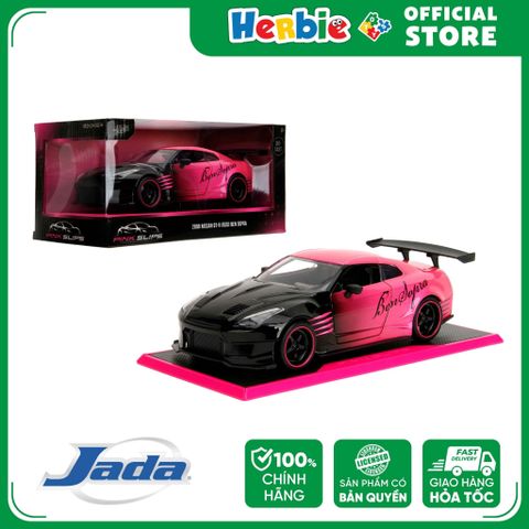 Đồ Chơi Xe Mô Hình JADA TOYS Pink Slips 2009 Nissan GT-R R35 Ben Sopra 1:24 35500 - Herbie toys