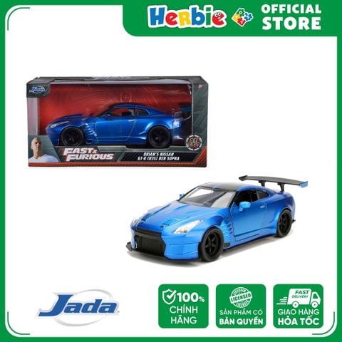 Đồ Chơi Xe Mô Hình JADA TOYS Fast & Furious Brian's Nissan GT-R Ben Sopra 1:24 98271 - Herbie toys