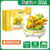 Đồ Chơi Lắp Ráp KEEPPLAY Pokemon Bonsai Series PIKACHU K20243 Building Block - Herbie Toys