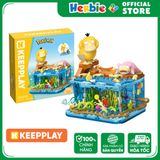 Đồ Chơi Lắp Ráp KEEPPLAY Pokemon Dorky Beach PSYKOKWAC & RAMOLOS K20246 Building Block - Herbie Toys