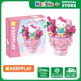Đồ Chơi Lắp Ráp KEEPPLAY Sanrio Ice Cream Cone HELLO KITTY K20841 Building Block - Herbie Toys