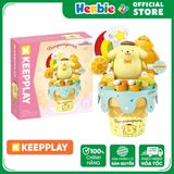 Đồ Chơi Lắp Ráp KEEPPLAY Sanrio Ice Cream Cone POMPOMPURIN K20844 Building Block - Herbie Toys