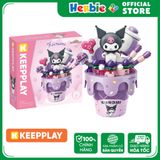 Đồ Chơi Lắp Ráp KEEPPLAY Sanrio Ice Cream Cone KUROMI K20845 Building Block - Herbie Toys