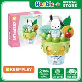 Đồ Chơi Lắp Ráp KEEPPLAY Sanrio Ice Cream Cone POCHACCO K20846 Building Block - Herbie Toys