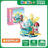 Đồ Chơi Lắp Ráp KEEPPLAY Sanrio Dynamic in Electronics Music HANGYODON K20855 Building Block - Herbie Toys