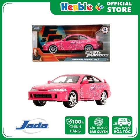 Đồ Chơi Xe Mô Hình JADA TOYS Fast & Furious 1995 Honda Integra Type R 1:24 35876 - Herbie toys