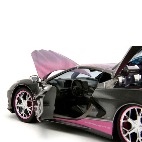 Đồ Chơi Xe Mô Hình JADA TOYS Pink Slips 2020 Chevrolet Corvette Stingray 1:24 34848 - Herbie toys