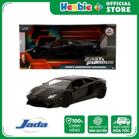 Đồ Chơi Xe Mô Hình JADA TOYS Fast & Furious Shaw's Lamborghini Aventador 1:24 36152 - Herbie toys