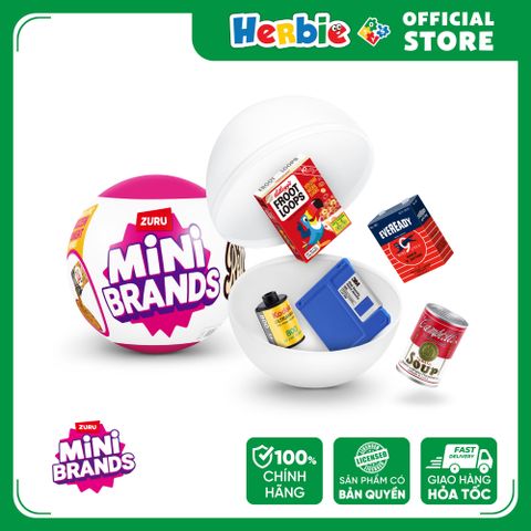 Đồ Chơi Sưu Tầm ZURU TOYS  Mini Brands Retro Grocery 77802 - Herbie Toys