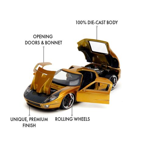 Đồ Chơi Xe Mô Hình JADA TOYS Pink Slips 2005 Ford GT 1:24 35985 - Herbie toys