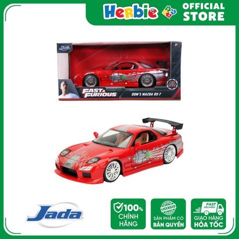 Đồ Chơi Xe Mô Hình JADA TOYS Fast & Furious Dom's 1993 Mazda RX-7 1:24 98338 - Herbie toys