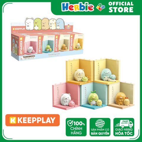 Đồ Chơi Lắp Ráp Keepplay Sumikko Comfortable Corner 77011 - Herbie Toys