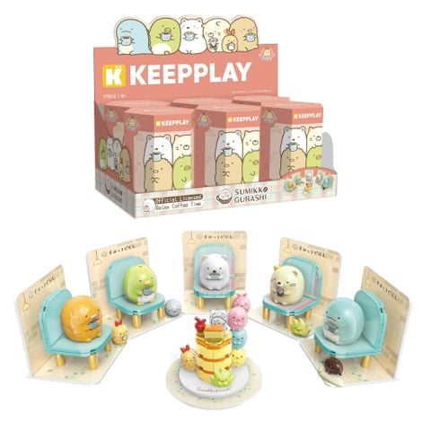 Đồ Chơi Lắp Ráp Keepplay Blindbox Sumikko Relax Coffee Time 77012 - Herbie Toys