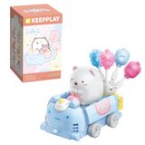 Đồ Chơi Lắp Ráp Keepplay Sumikko Balloon Car 77021 - Herbie Toys