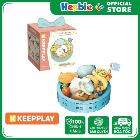 Đồ Chơi Lắp Ráp Keepplay Sumikko Tokage Bento 77013-6 - Herbie Toys