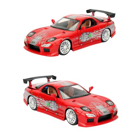 Đồ Chơi Xe Mô Hình JADA TOYS Fast & Furious Dom's 1993 Mazda RX-7 1:24 98338 - Herbie toys
