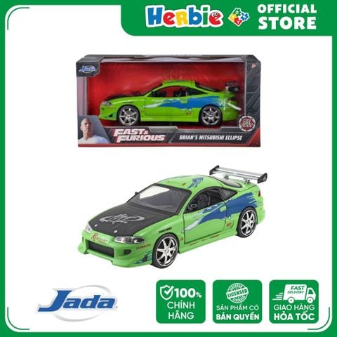 Đồ Chơi Xe Mô Hình JADA TOYS Fast & Furious 1995 Mitsubishi Eclipse 1:24 97603 - Herbie toys