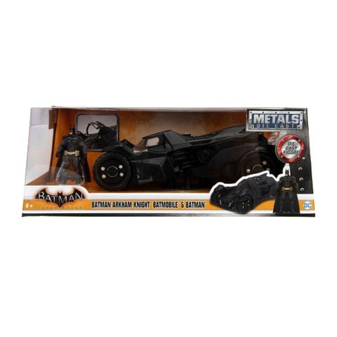 Đồ Chơi Xe Mô Hình JADA TOYS DC Comics Batman 2015 Arkham Knight Batmobile W/Batman Figure 1:24 98037 - Herbie toys