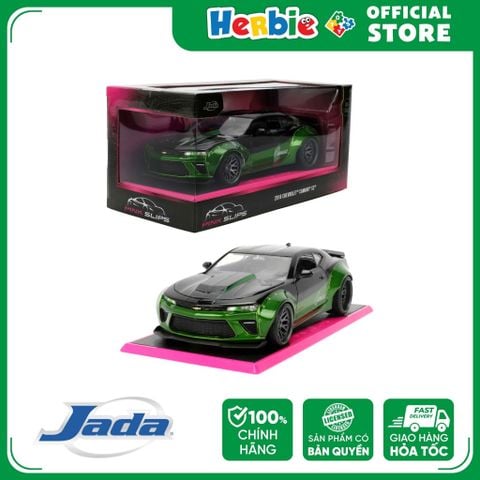Đồ Chơi Xe Mô Hình JADA TOYS Pink Slips 2016 Chevrolet Camaro SS WB 1:24 35497 - Herbie toys
