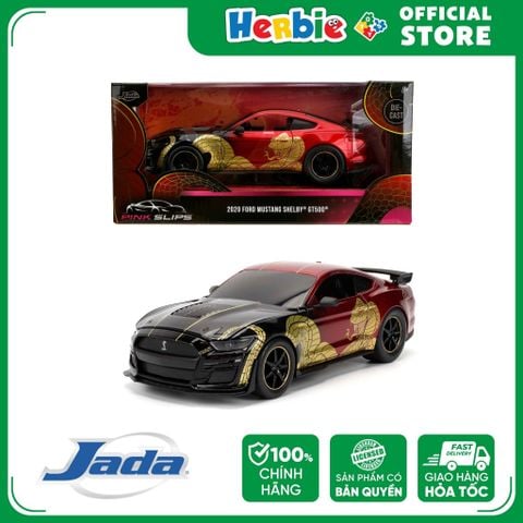 Đồ Chơi Xe Mô Hình JADA TOYS Pink Slips 2020 Ford Mustang Shelby Cobra GT500 - Year of Snake 1:24 36348 - Herbie toys