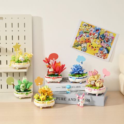 Đồ Chơi Lắp Ráp KEEPPLAY Pokemon Bonsai Series TOGEPI K20238 Building Block - Herbie Toys