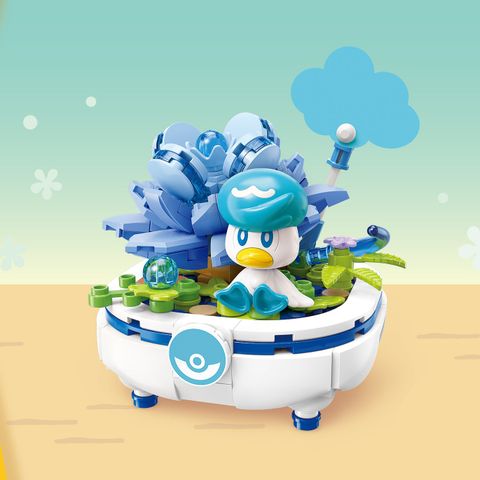 Đồ Chơi Lắp Ráp KEEPPLAY Pokemon Bonsai Series QUAXLY K20242 Building Block - Herbie Toys