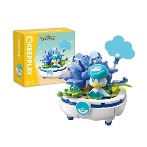 Đồ Chơi Lắp Ráp KEEPPLAY Pokemon Bonsai Series QUAXLY K20242 Building Block - Herbie Toys