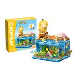 Đồ Chơi Lắp Ráp KEEPPLAY Pokemon Dorky Beach PSYKOKWAC & RAMOLOS K20246 Building Block - Herbie Toys