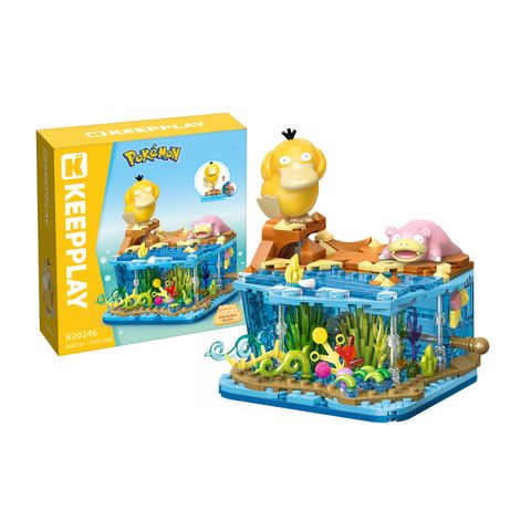 Đồ Chơi Lắp Ráp KEEPPLAY Pokemon Dorky Beach PSYKOKWAC & RAMOLOS K20246 Building Block - Herbie Toys