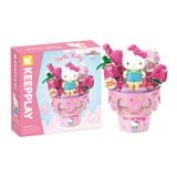 Đồ Chơi Lắp Ráp KEEPPLAY Sanrio Ice Cream Cone HELLO KITTY K20841 Building Block - Herbie Toys