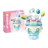 Đồ Chơi Lắp Ráp KEEPPLAY Sanrio Ice Cream Cone CINNAMOROLL K20843 Building Block - Herbie Toys