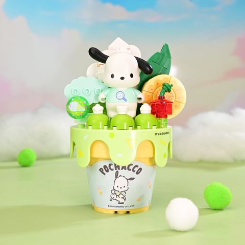Đồ Chơi Lắp Ráp KEEPPLAY Sanrio Ice Cream Cone POCHACCO K20846 Building Block - Herbie Toys