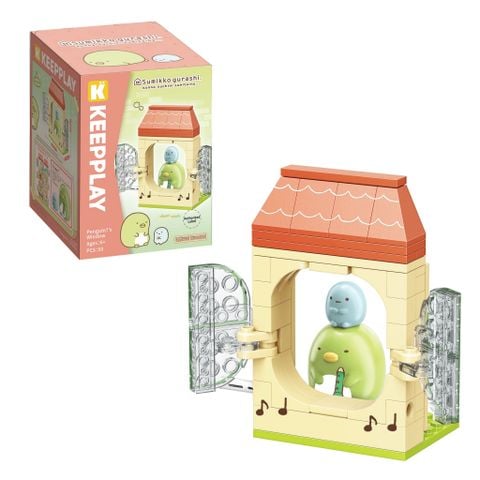 Đồ Chơi Lắp Ráp Keepplay Sumikko Penguin Window K21202 - Herbie Toys
