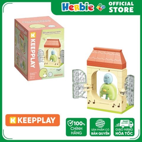 Đồ Chơi Lắp Ráp Keepplay Sumikko Penguin Window K21202 - Herbie Toys