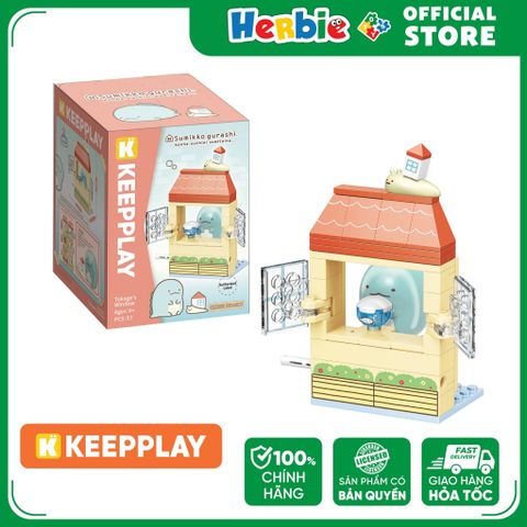 Đồ Chơi Lắp Ráp Keepplay Sumikko Tokage Window K21205 - Herbie Toys