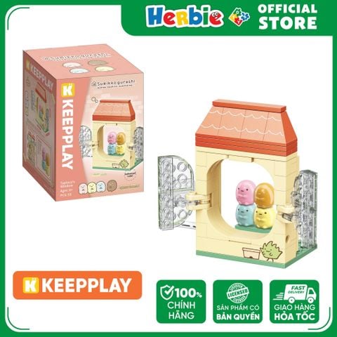 Đồ Chơi Lắp Ráp Keepplay Sumikko Tapioca 's Window K21206 - Herbie Toys