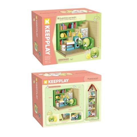 Đồ Chơi Lắp Ráp Keepplay Sumikko Penguin Thinking Moment K21208 - Herbie Toys