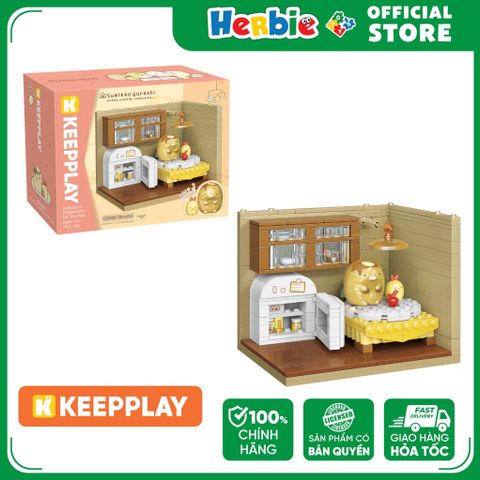 Đồ Chơi Lắp Ráp Keepplay Sumikko Tonkatsu's Preparation For The Meal K21209 - Herbie Toys