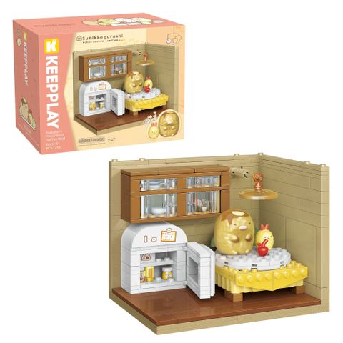 Đồ Chơi Lắp Ráp Keepplay Sumikko Tonkatsu's Preparation For The Meal K21209 - Herbie Toys