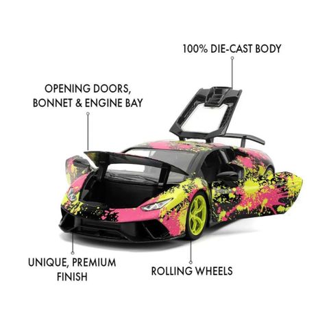 Đồ Chơi Xe Mô Hình JADA TOYS Pink Slips Lamborghini Huracan Performante 1:24 36008 - Herbie toys