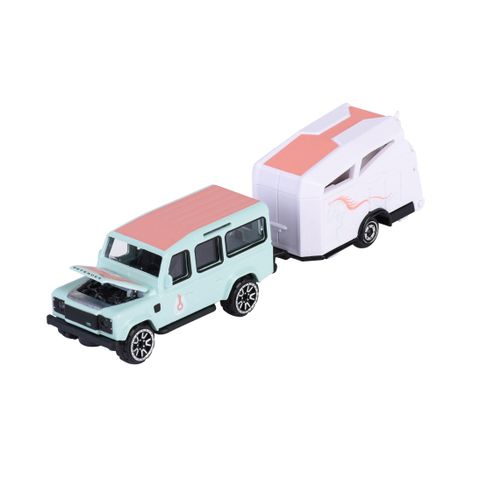 Đồ Chơi Xe Mô Hình MAJORETTE Adventure Trailer Display 212053184SMO - Herbie Toys