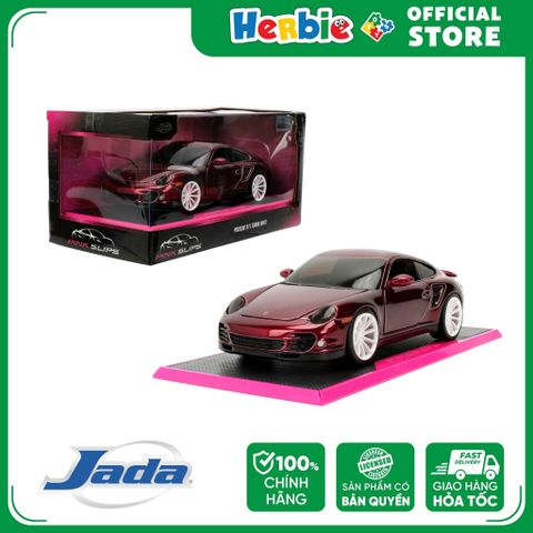 Đồ Chơi Xe Mô Hình JADA TOYS Pink Slips 2007 Porsche 911 Turbo (997) 1:24 35506 - Herbie toys