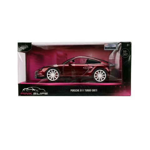 Đồ Chơi Xe Mô Hình JADA TOYS Pink Slips 2007 Porsche 911 Turbo (997) 1:24 35506 - Herbie toys
