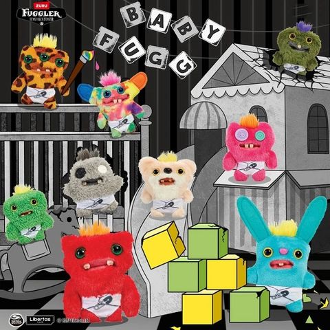Đồ chơi sưu tầm ZURU TOYS Fuggler Baby Fuggs 3.5